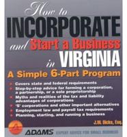 How to Incorporate and Start a Business in Virginia