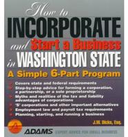 How to Incorporate and Start a Business in Washington State