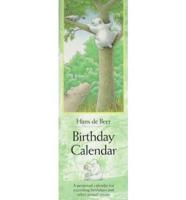 Hans De Beer Birthday Calendar