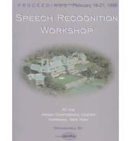 Speech Recognition Workshop (SLW'96)
