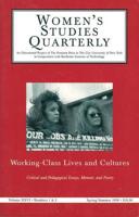 Women's Studies Quarterly (98:1-2)