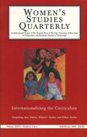 Women's Studies Quarterly: (98:3-4)