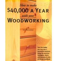 How to Make $40,000 a Year With Your Woodworking