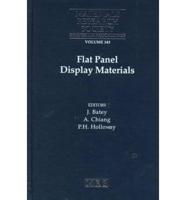 Flat Panel Display Materials