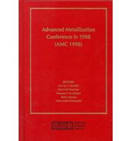 Advanced Metallization Conference in 1998 (AMC 1998): Volume 14