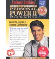 Introduction to Personal Power. Vol 2 The Driving Force!