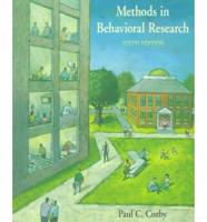 Methods in Behavioral Research