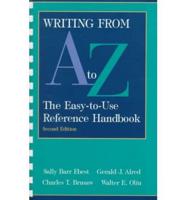 Writing from A to Z