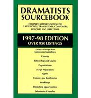 Dramatists Sourcebook