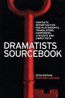 Dramatists Sourcebook 25th Edition