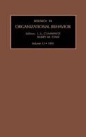 Research in Organizational Behaviour