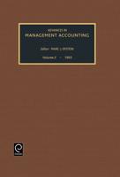 Advances in Management Accounting. Vol. 2 1993