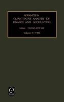 Advances in Quantitative Analysis of Finance and Accounting