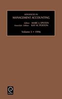 Advances in Management Accounting. Vol. 5 1996