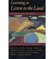 Learning to Listen to the Land