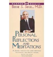 Personal Reflections and Meditations