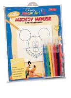 Learn to Draw Mickey and Minnie Kit : Book, Artist's Sketch Pad, 6 Felt-Tip Markers, Drawing Pencil