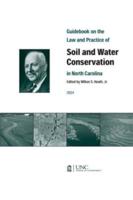 Guidebook on the Law and Practice of Soil and Water Conservation in North Carolina