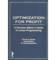 Optimization for Profit
