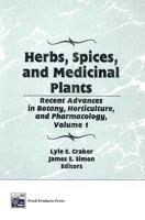 Herbs, Spices, and Medicinal Plants Vol.1