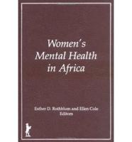 Women's Mental Health in Africa