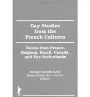 Gay Studies from the French Cultures