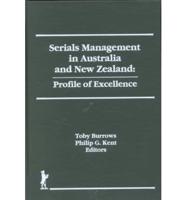 Serials Management in Australia and New Zealand
