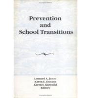 Prevention and School Transitions