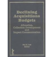 Declining Acquisitions Budgets