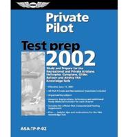 Private Pilot Test Prep 2002