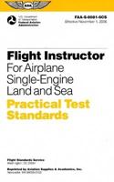 Flight Instructor Practical Test Standards for Airplane Single-Engine Land & Sea