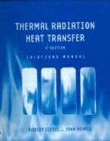 Thermal Radiation Heat Transfer, Solutions Manual