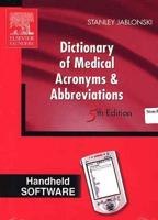 Dictionary of Medical Acronyms & Abbreviations CD-ROM PDA Software