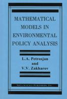 Mathematical Models in Environmental Policy Analysis