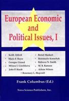 European Economic and Political Issues. 1