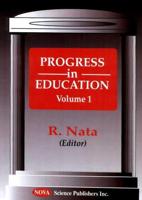Progress in Education, Volume 1
