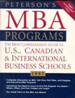 MBA Programs 1997