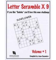 Letter Scramble X 9: Vol. 1 &amp; 2