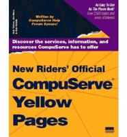 New Riders' Official CompuServe Yellow Pages