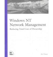 Windows NT Network Management
