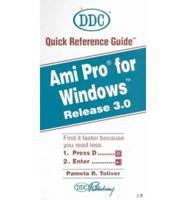 Ami Pro for Windows, Release 3.0