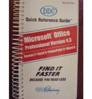 Microsoft Office Professional, Version 4.3