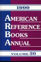 American Reference Books Annual, 1999