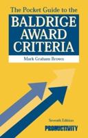 The Pocket Guide to the Baldrige Award Criteria