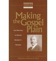 Making the Gospel Plain
