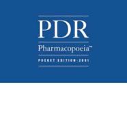 PDR Pharmacopoeia Pocket Edition