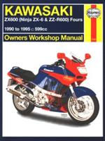 Kawasaki ZX600 (Ninja ZX-6 & ZZ-R600) Fours Owners Workshop Manual