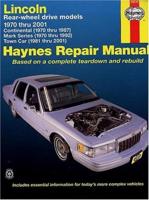 Lincoln Rear-Wheel Drive Automotive Repair Manual