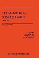 Phenomena in Ionized Gases