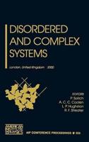 Disordered and Complex Systems
